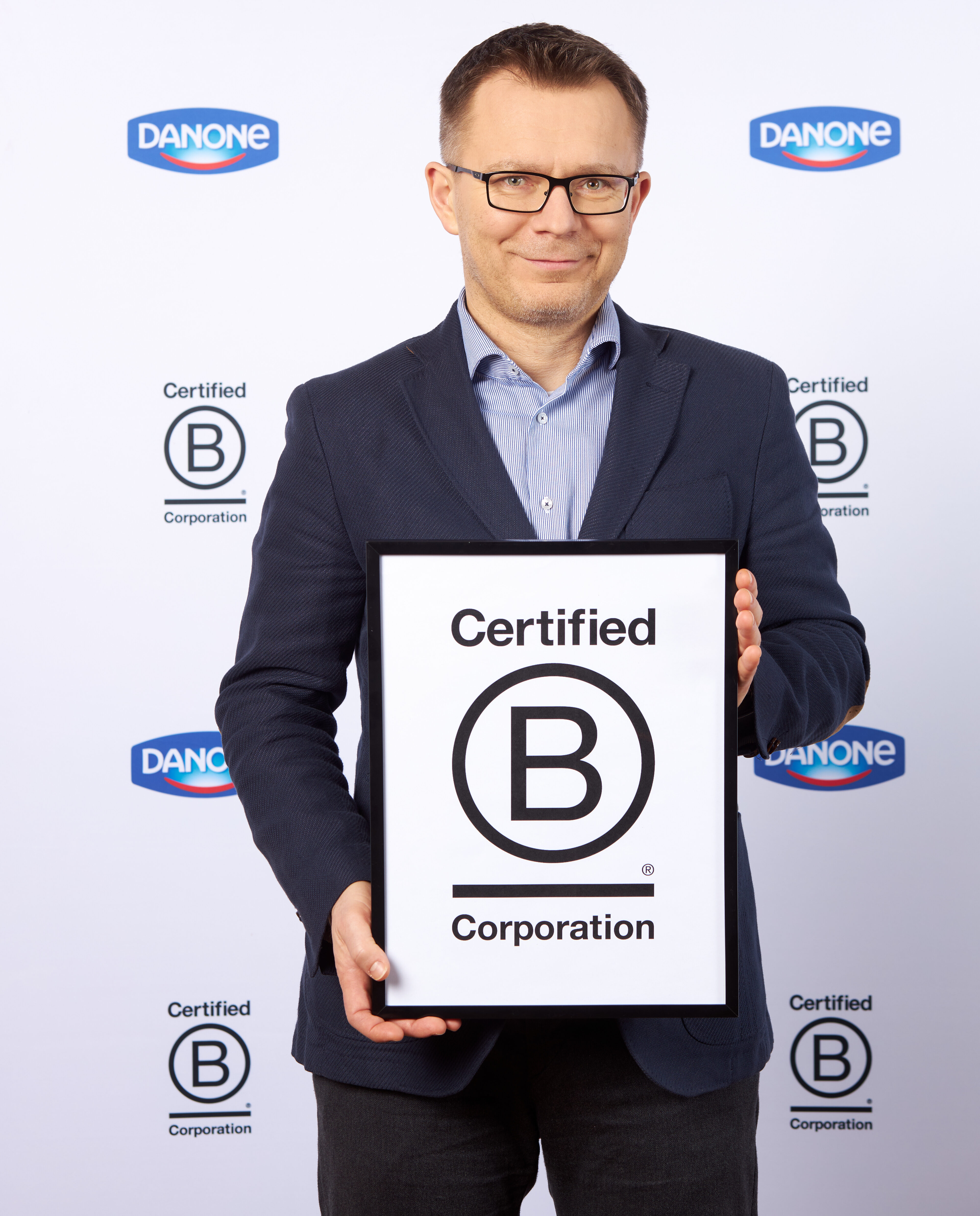 Wszystkie marki grupy spółek DANONE z certyfikatem ruchu B Corp do 2025 r.