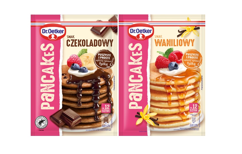 NOWOŚĆ! Pancakes od Dr. Oetkera w dwóch ulubionych smakach!