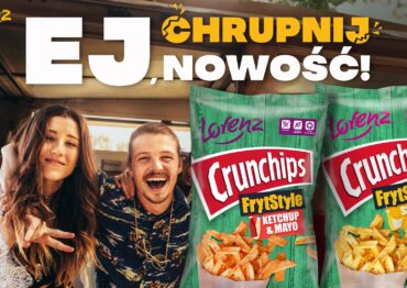 Crunchips FrytStyle – pierwsze chipsy w kształcie frytek!