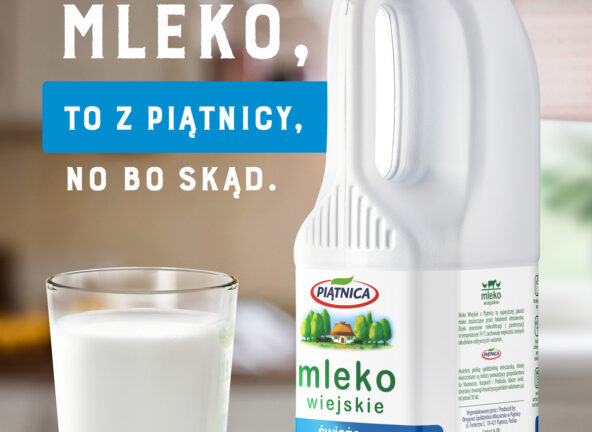 Jak mleko to z Piątnicy, no bo skąd! OSM Piątnica z kampanią promującą świeże mleko