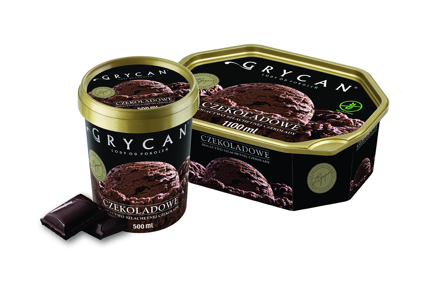 Lody czekoladowe od Grycan
