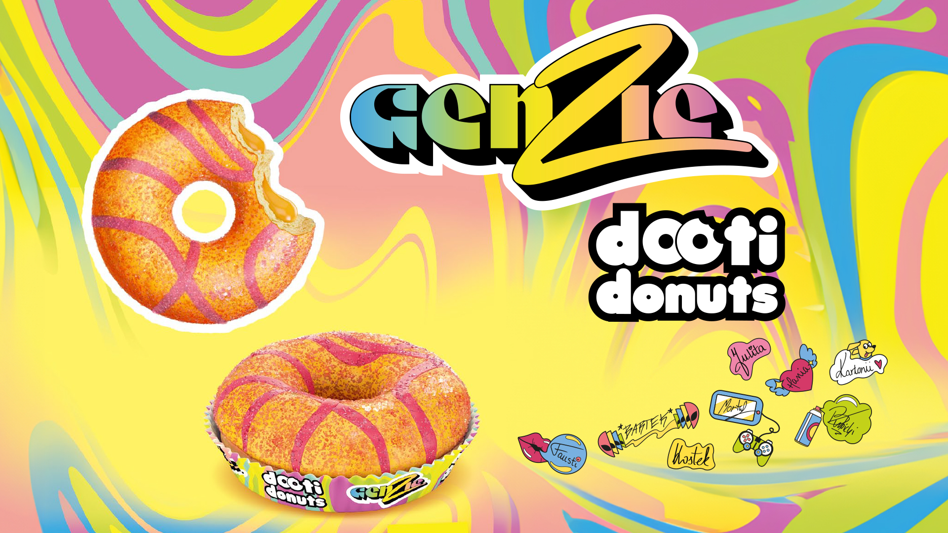 Marka Dooti Donuts prezentuje nowego Donuta Genzie