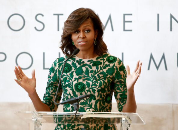 Michelle Obama wchodzi na rynek żywności