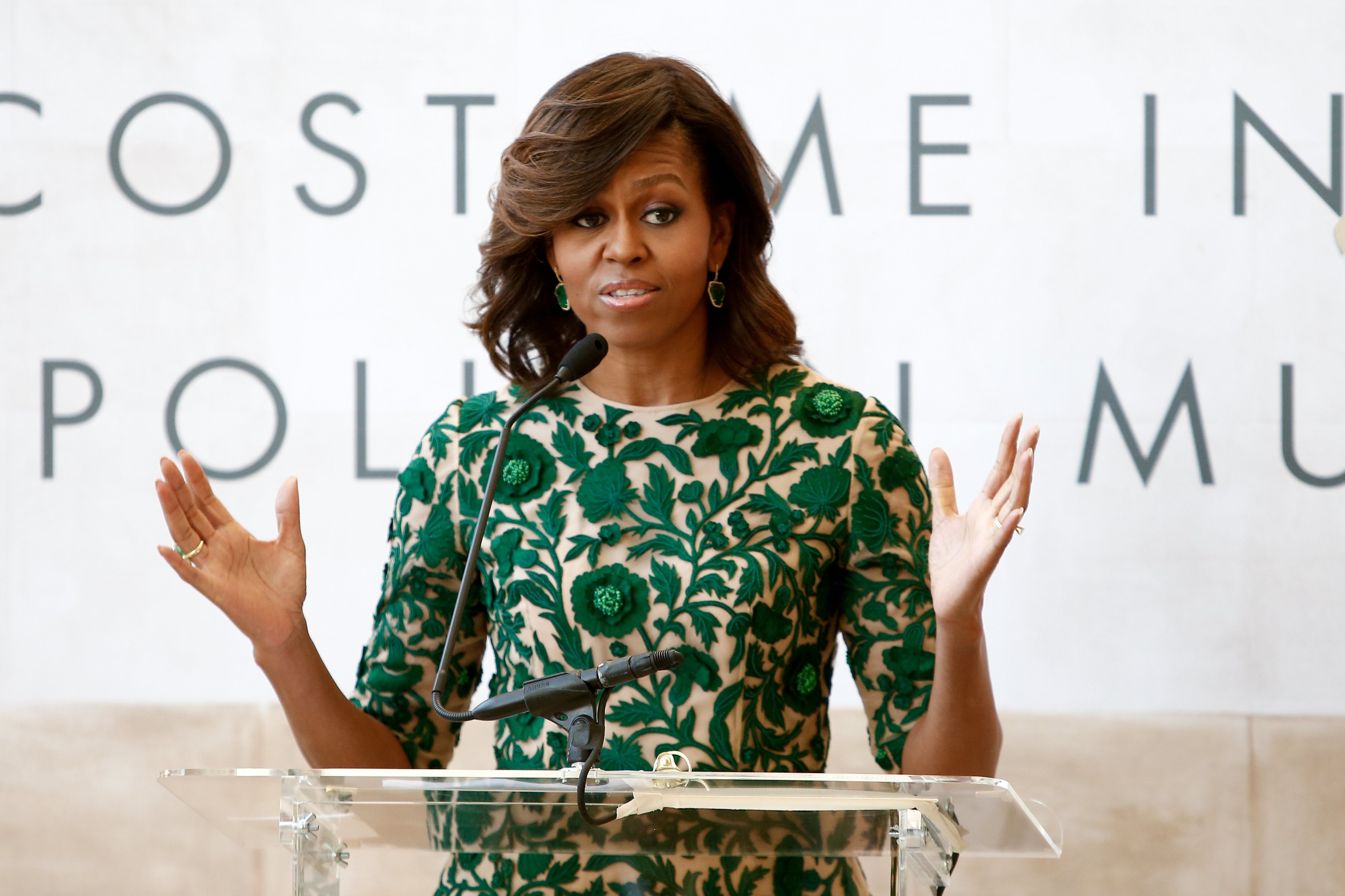 Michelle Obama wchodzi na rynek żywności