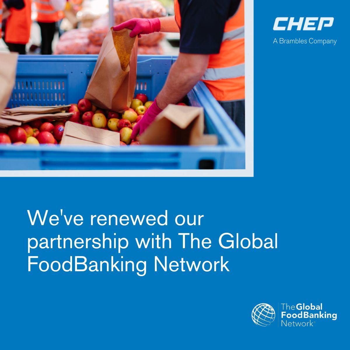 Brambles odnawia współpracę z siecią The Global FoodBanking