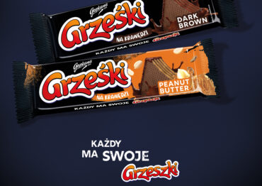 Grześki na krawędzi PEANUT BUTTER i Grześki na krawędzi DARK BROWN  – limitowane nowości w portfolio marki