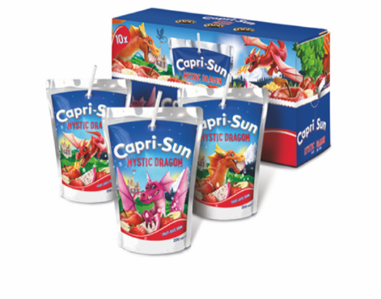 Napoje Capri-Sun w odświeżonej szacie graficznej