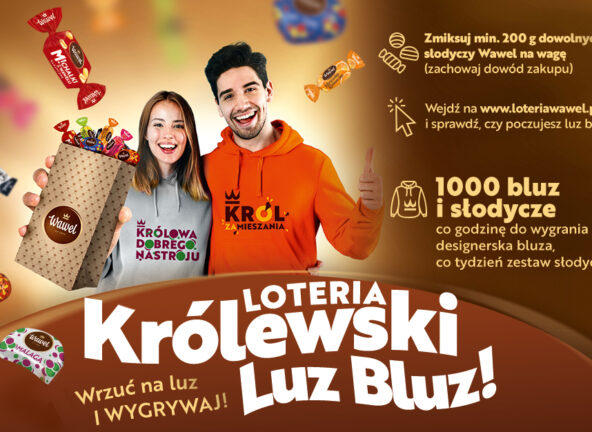 Królewski LUZ BLUZ! Trwa loteria firmy Wawel