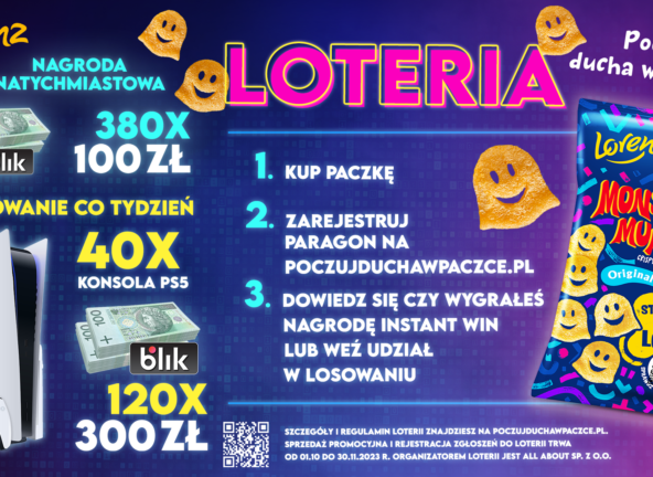 „Poczuj ducha w paczce” – wyjątkowa loteria Monster Munch na Halloween