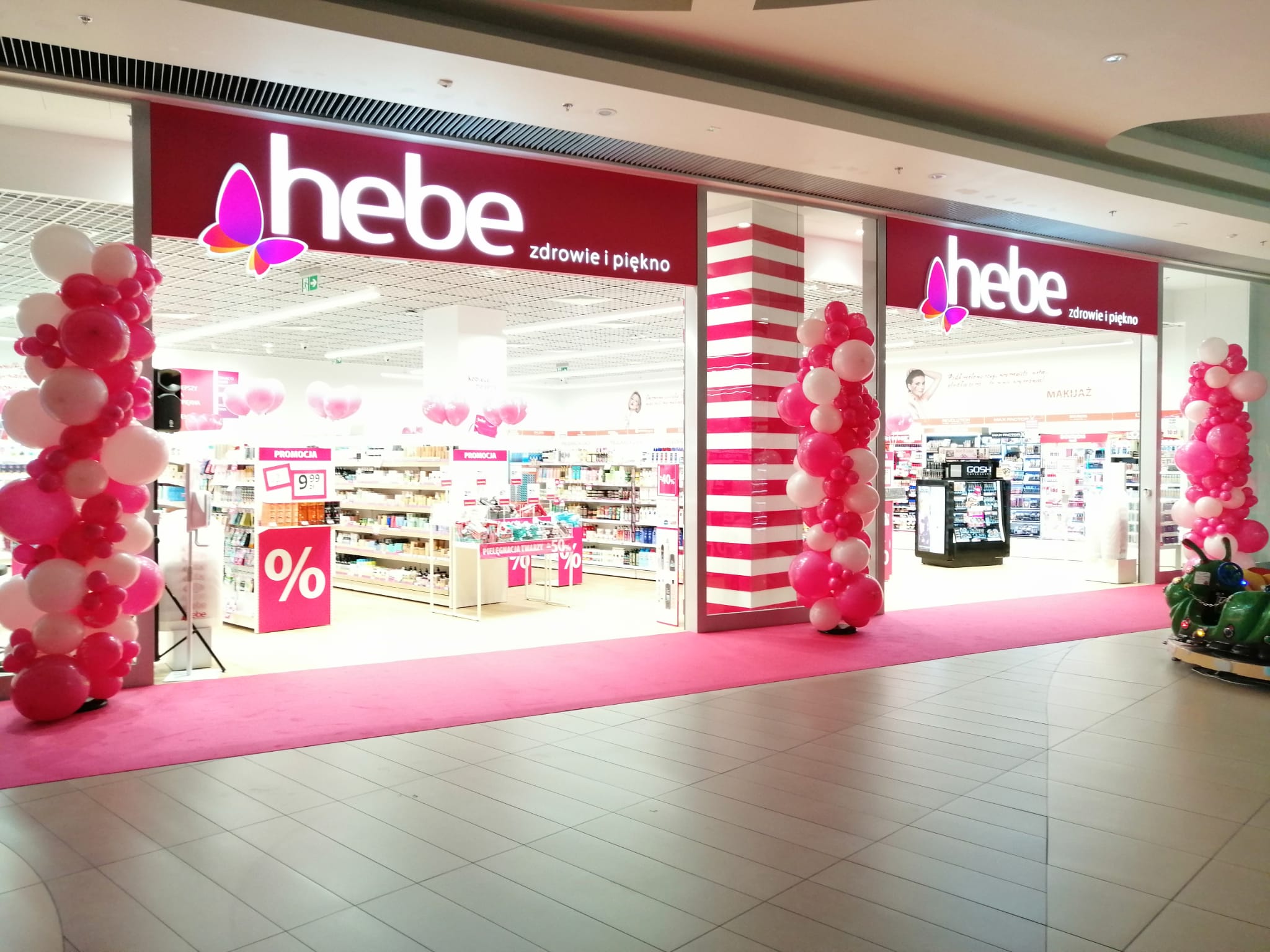 Pierwszy sklep Hebe w Czechach