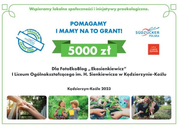 Südzucker Polska wspiera lokalnie. Firma wybrała kolejnych beneficjentów programu Grant 5000