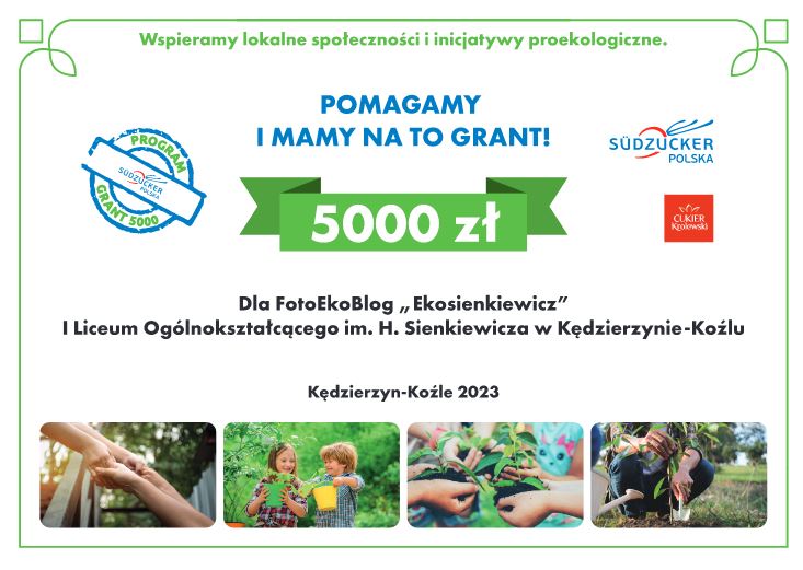 Südzucker Polska wspiera lokalnie. Firma wybrała kolejnych beneficjentów programu Grant 5000