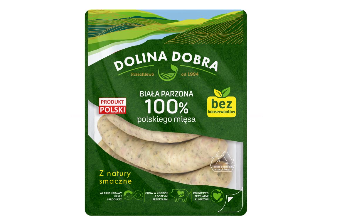 Idealna na Wielkanoc – Biała parzona 100% polskiego mięsa od Doliny Dobra