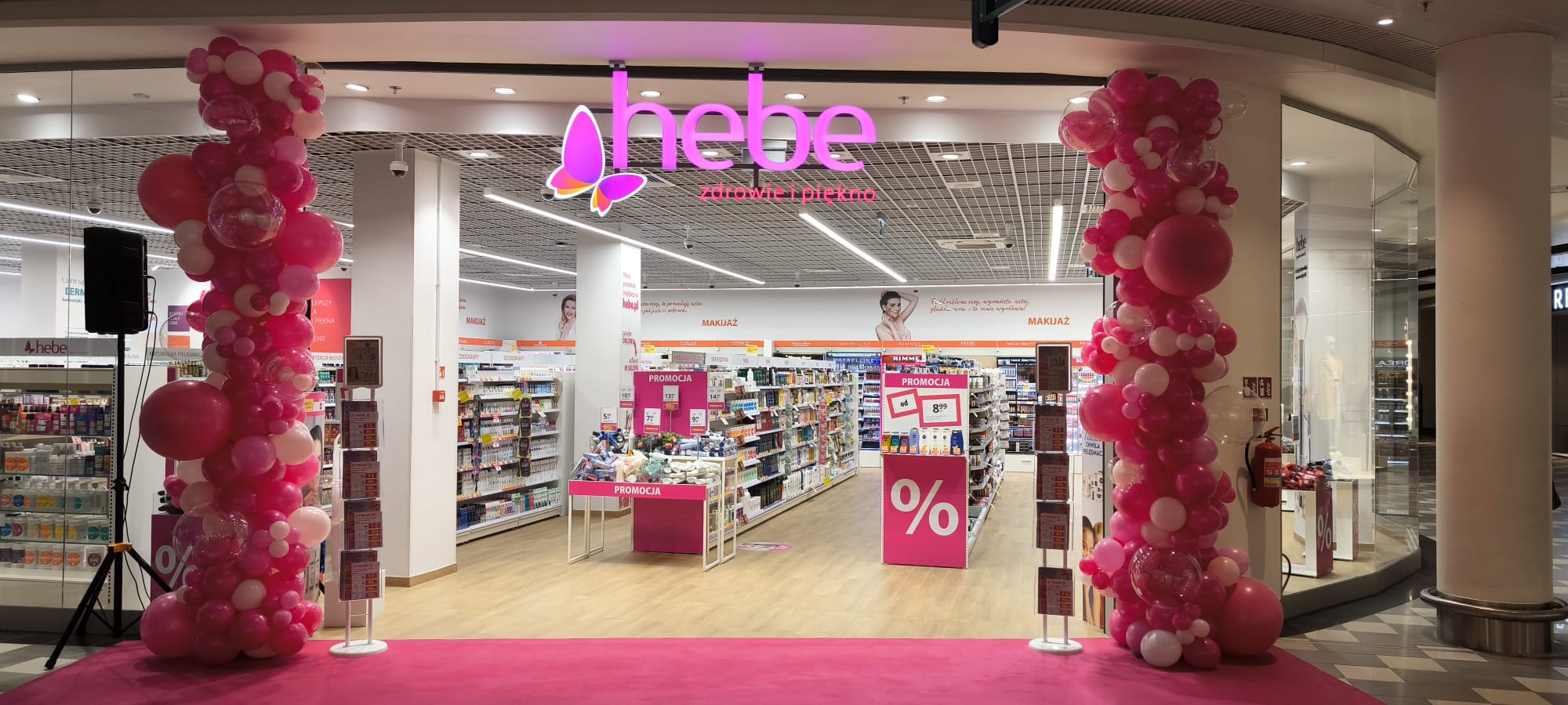 Potrójne otwarcie Hebe – nowe sklepy w Warszawie, Grójcu i Świdniku