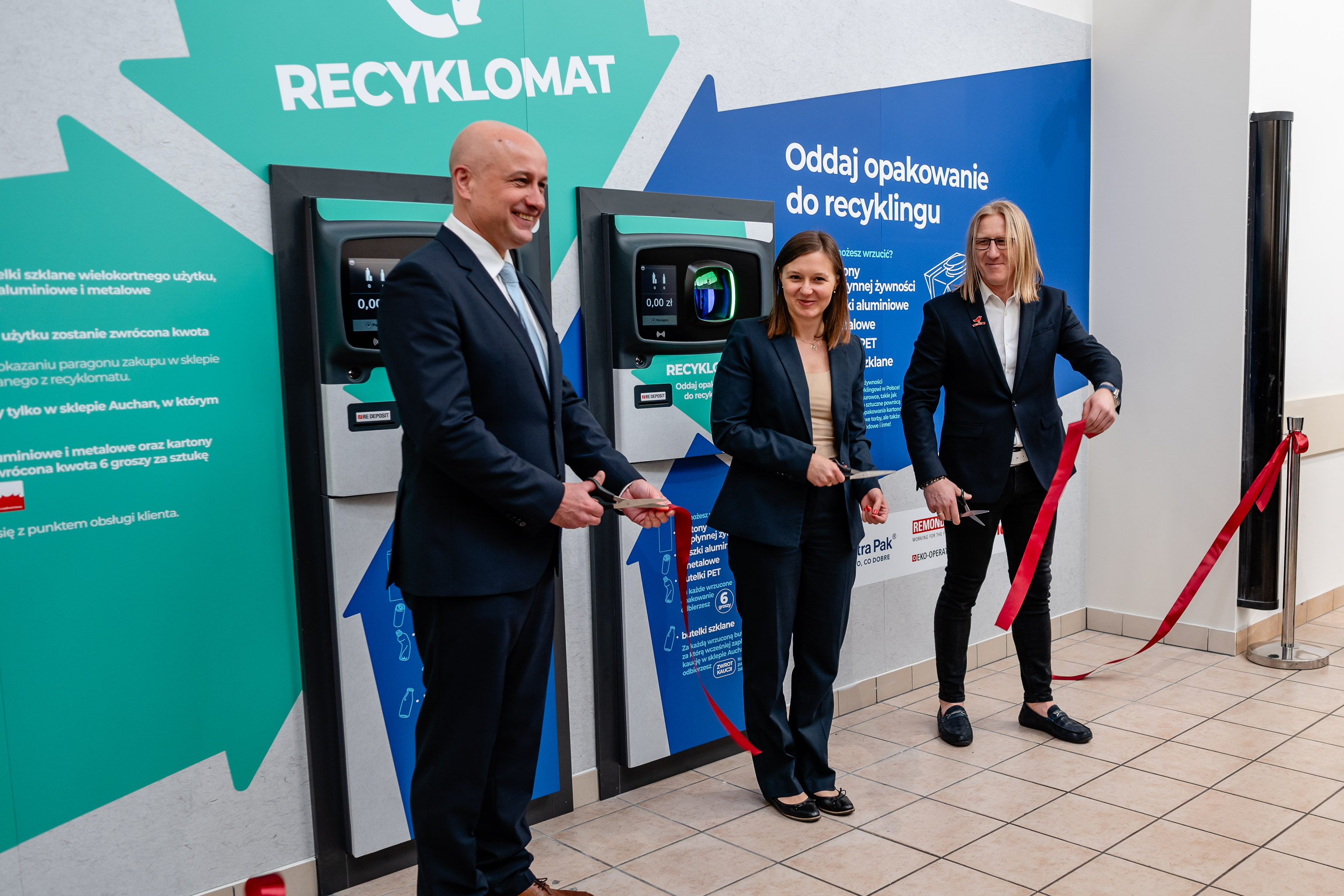 Projekt Auchan, Remondis i Tetra Pak udowadnia, że opakowania kartonowe mogą być przyjmowane w recyklomatach