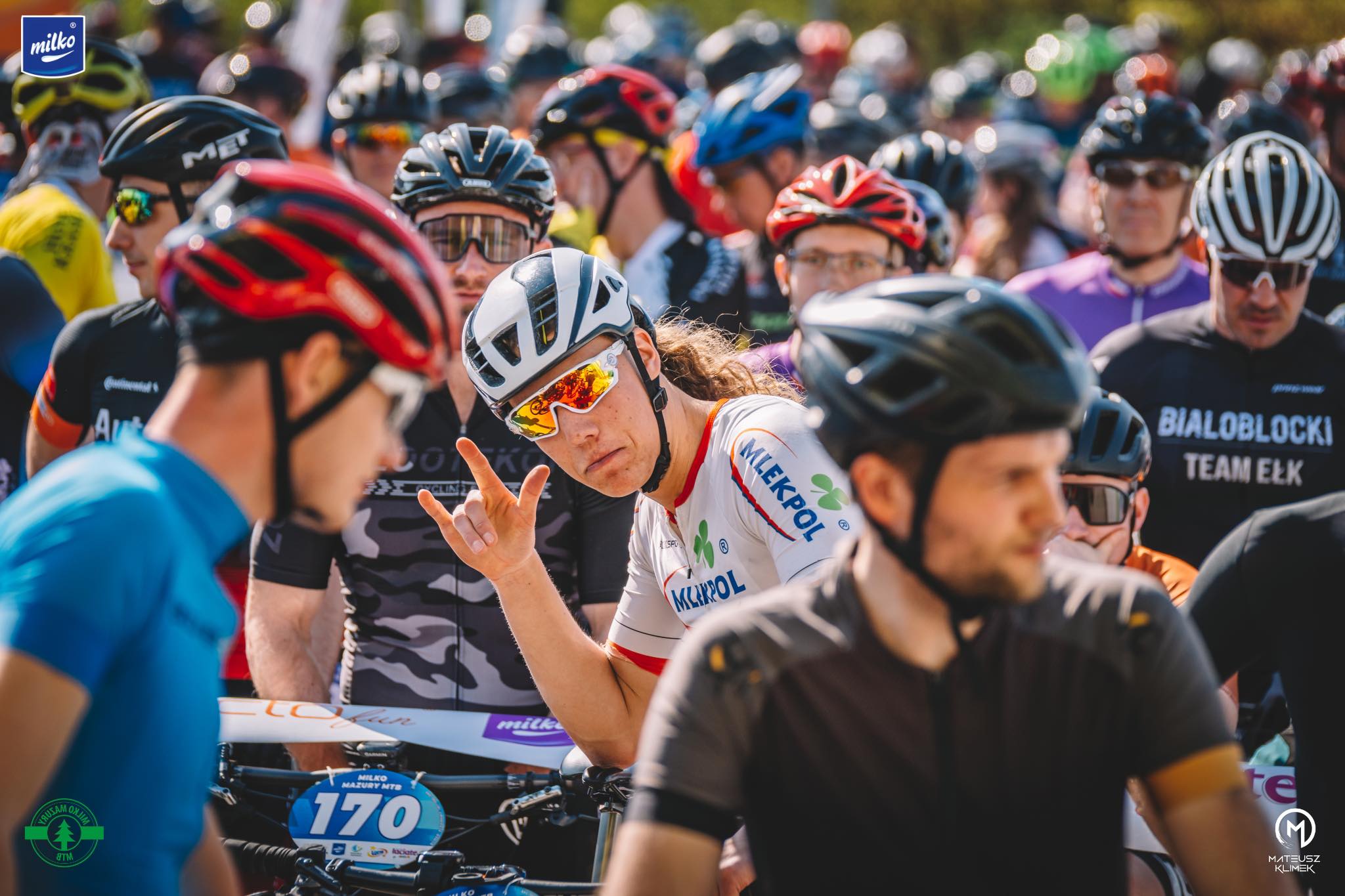 Marka Łaciate partnerem tytularnym wyścigów kolarskich Łaciate Mazury MTB