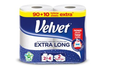 Nowy trójwarstwowy ręcznik Velvet
