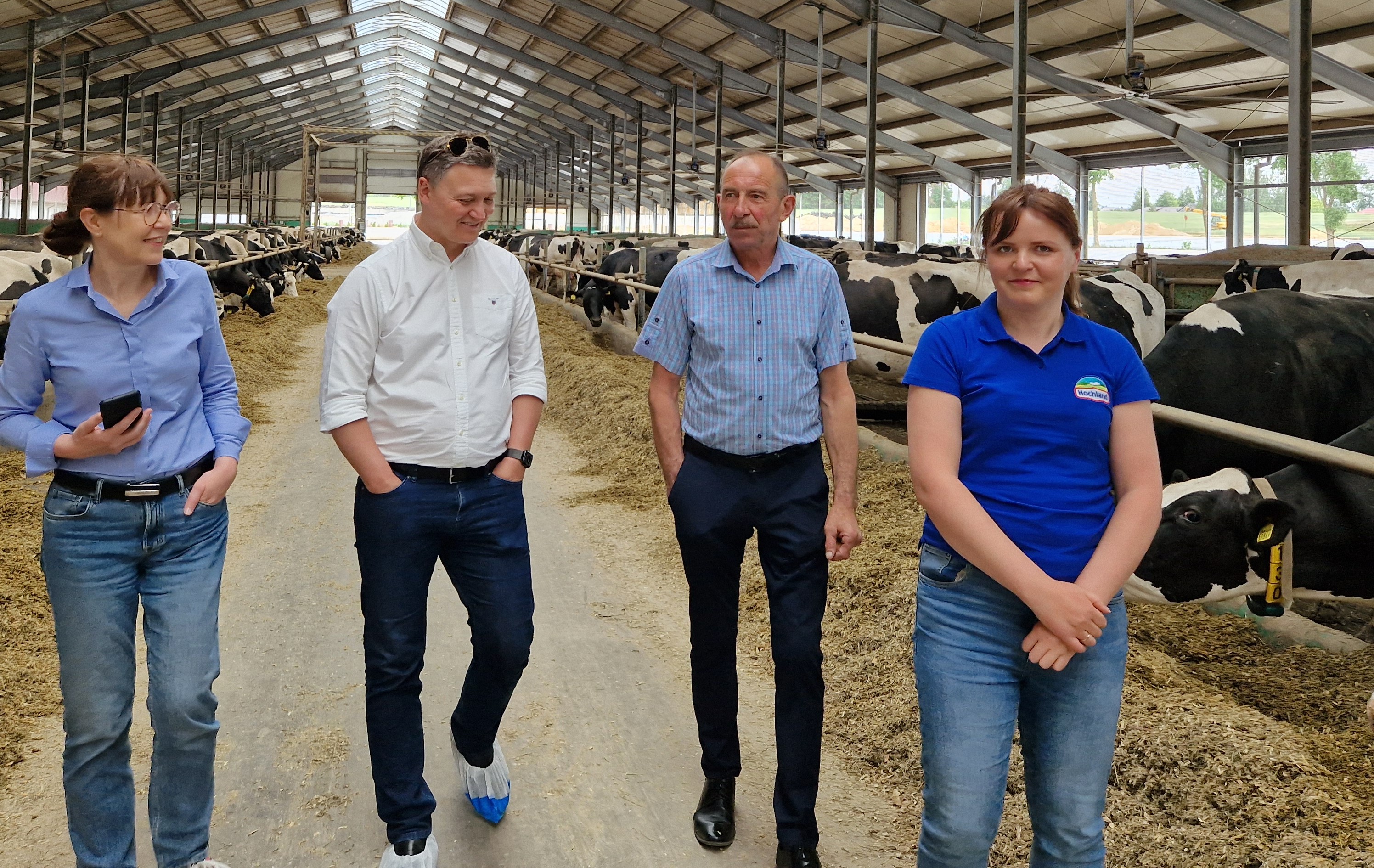 Hochland: Wizyta u rolników i dostawców