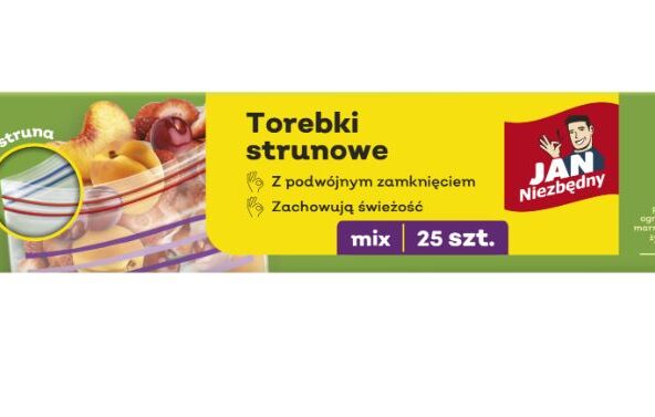 Nowe Torebki z suwakiem JAN Niezbędny