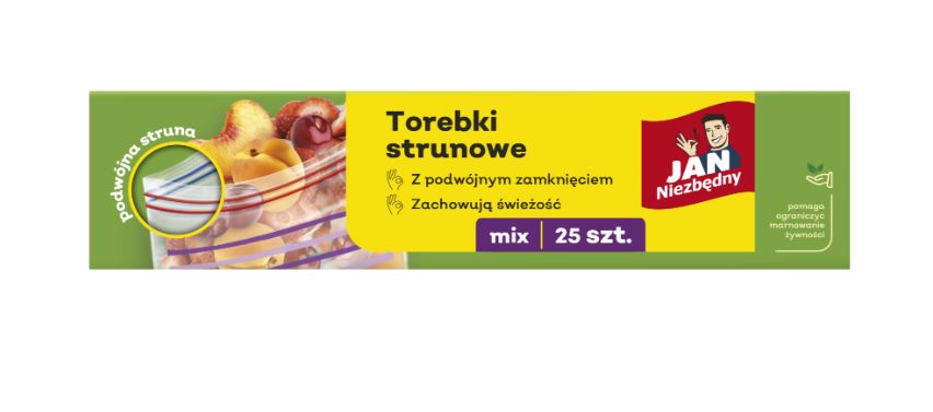 Nowe Torebki z suwakiem JAN Niezbędny