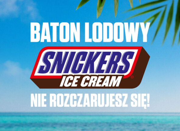 Baton lodowy Snickers®. Poznaj kampanię kultowego przysmaku, tym razem w lodowej odsłonie