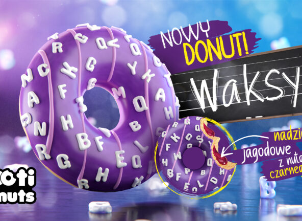 Marka Dooti Donuts prezentuje nowego Donuta Waksy