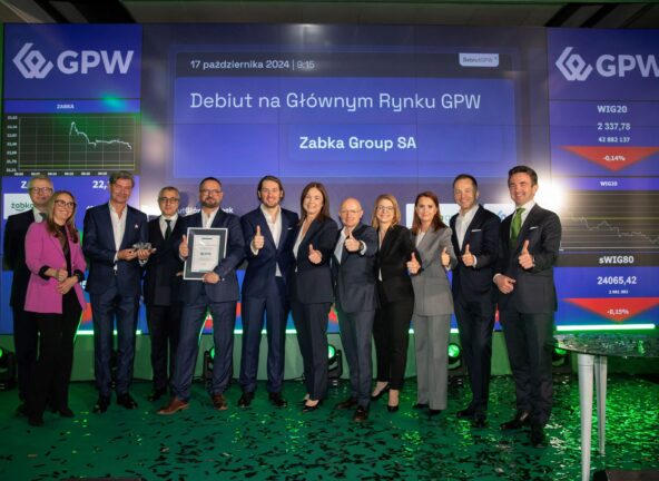 Grupa Żabka debiutuje na GPW