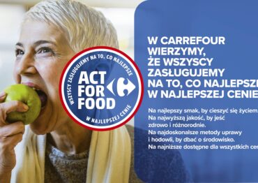 Carrefour Polska podejmuje konkretne zobowiązania handlowe na rzecz zdrowego jedzenia