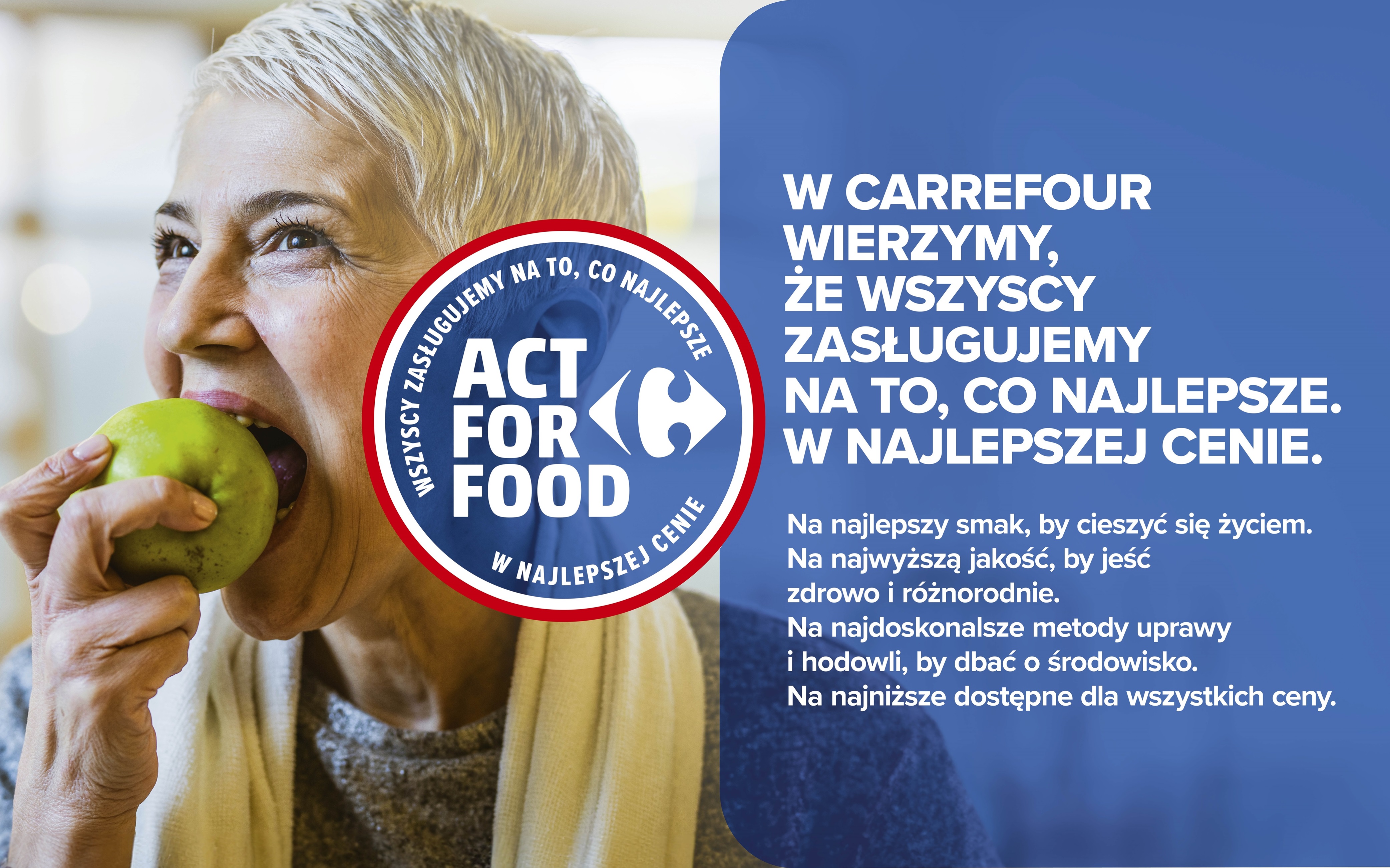 Carrefour Polska podejmuje konkretne zobowiązania handlowe na rzecz zdrowego jedzenia