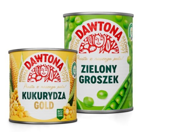 Kukurydza i groszek od Dawtony