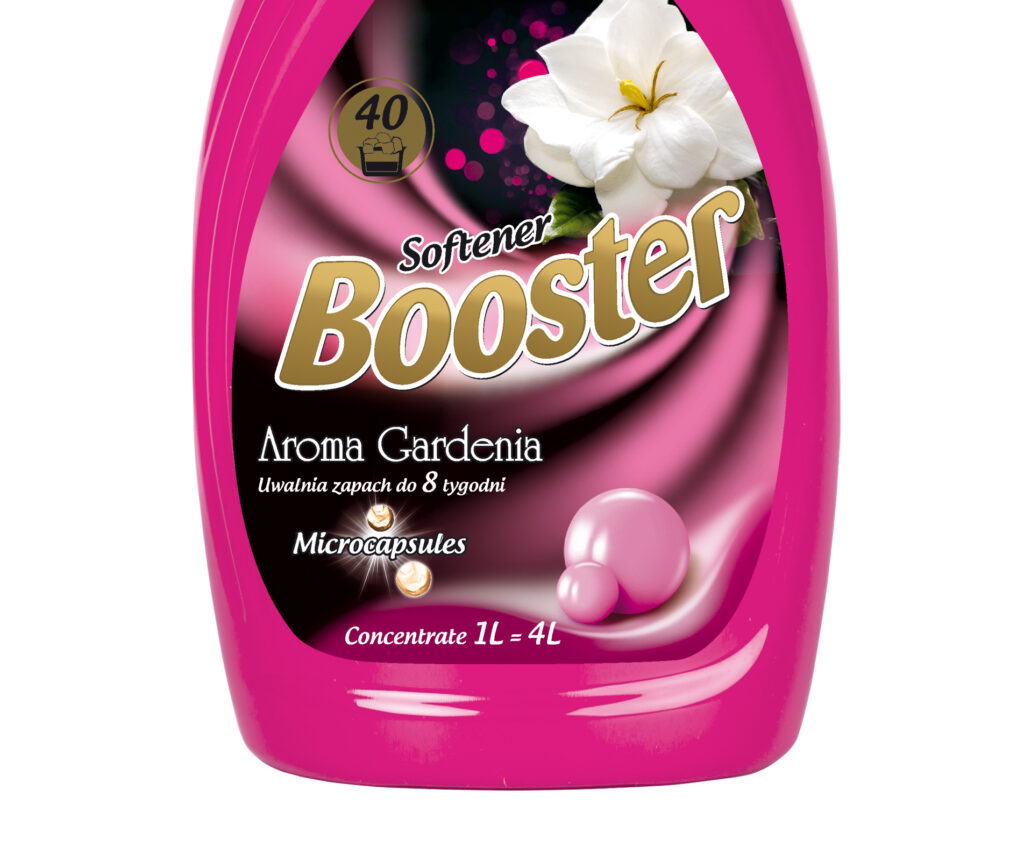 Booster Aroma Gardenia koncentrat do płukania tkanin z mikrokapsułkami