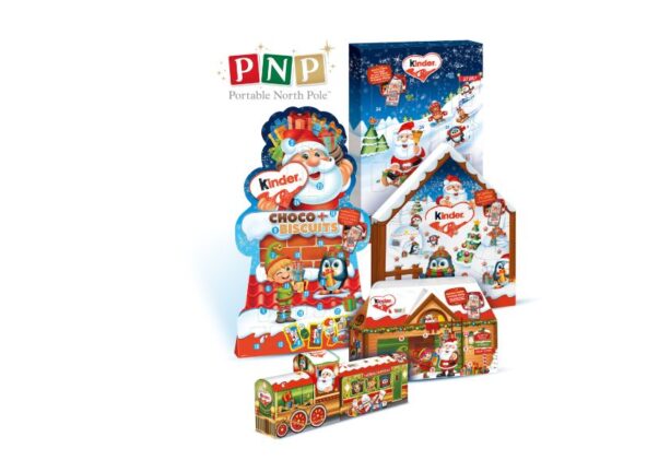 Święta z Kinder: nowe produkty i wyjątkowa współpraca z aplikacją Portable North Pole