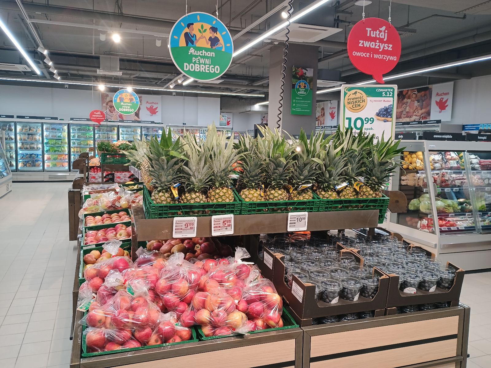 Auchan otwiera 4 kolejne supermarkety