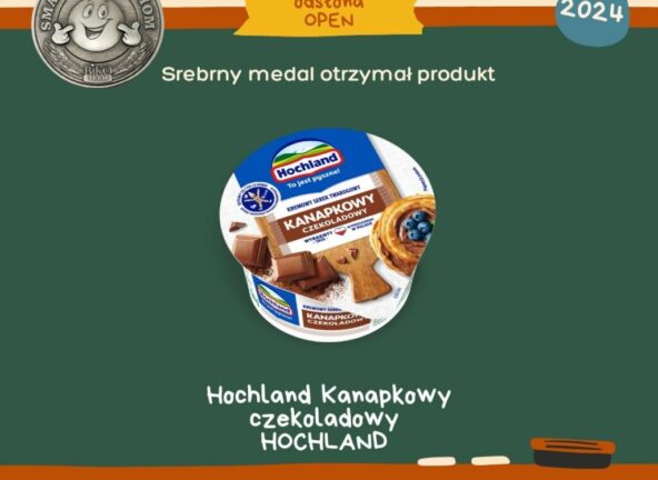 Hochland Kanapkowy czekoladowy na podium w konkursie „Smakuje dzieciom”