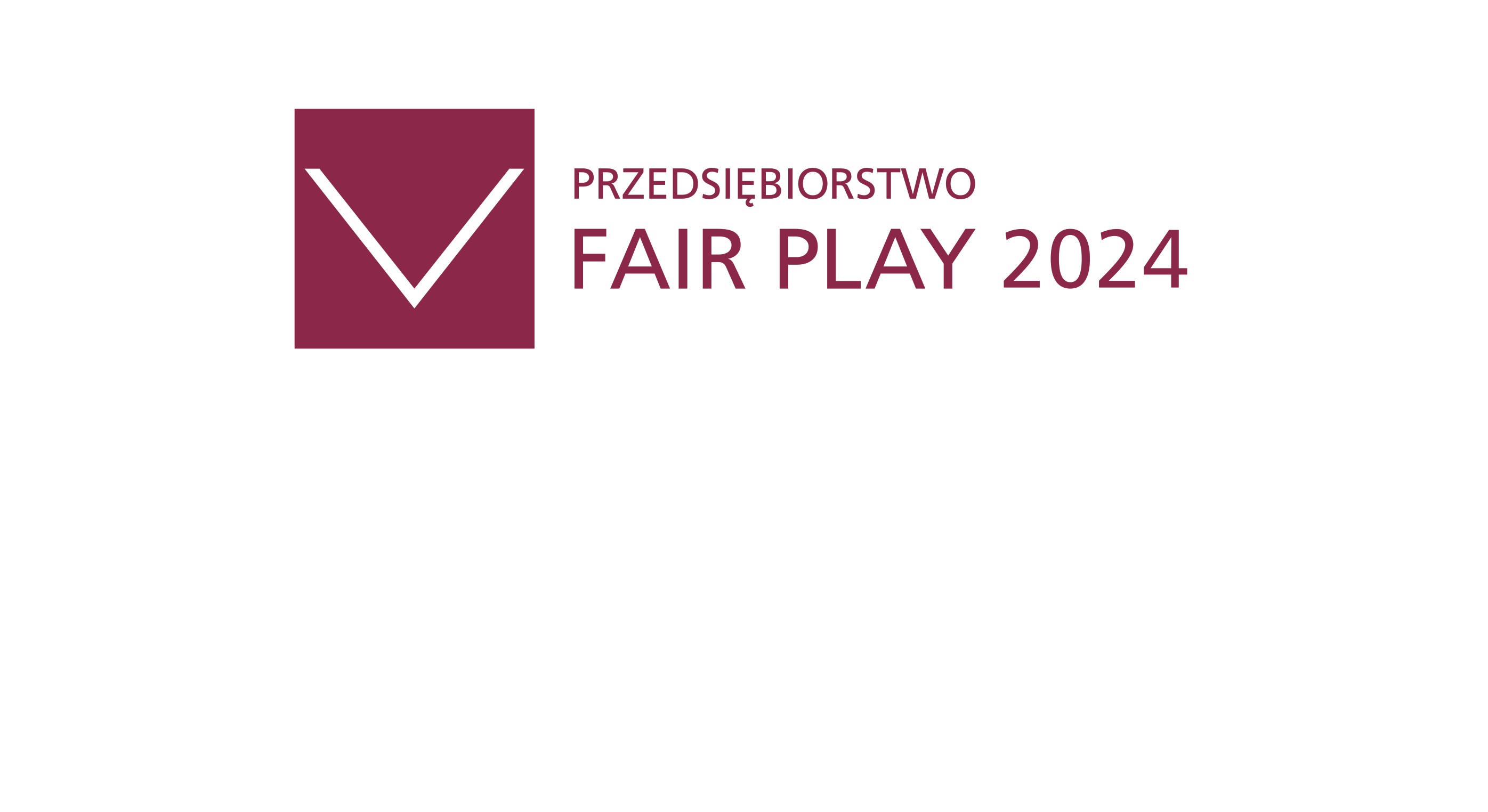 Certyfikat Jakości Biznesu „Przedsiębiorstwo Fair Play 2024” dla SERTOP