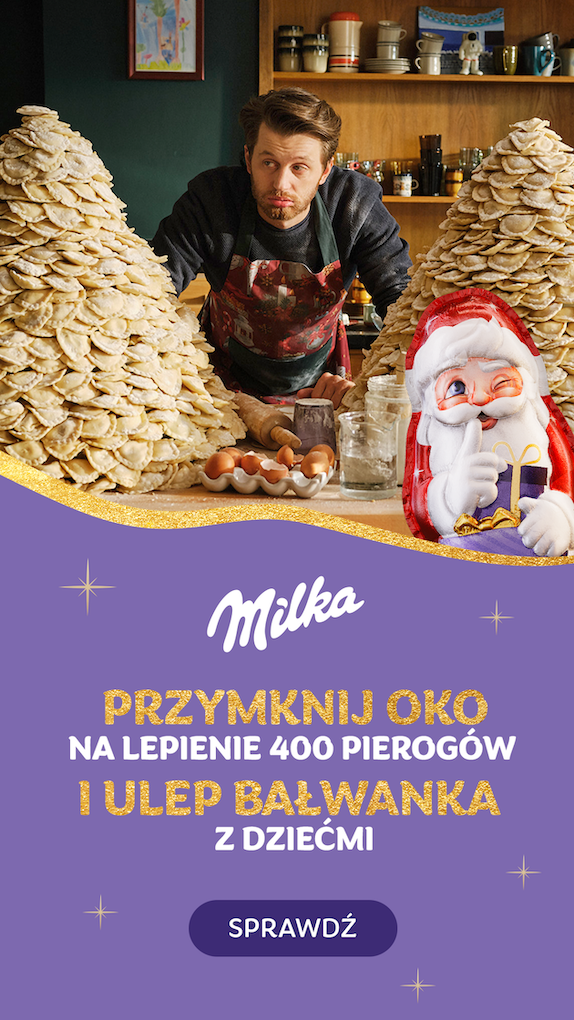 Milka przymyka oko na świąteczne niedoskonałości