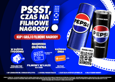 Pokaż, jak się relaksujesz i graj o nagrody. Filmowa loteria od Pepsi