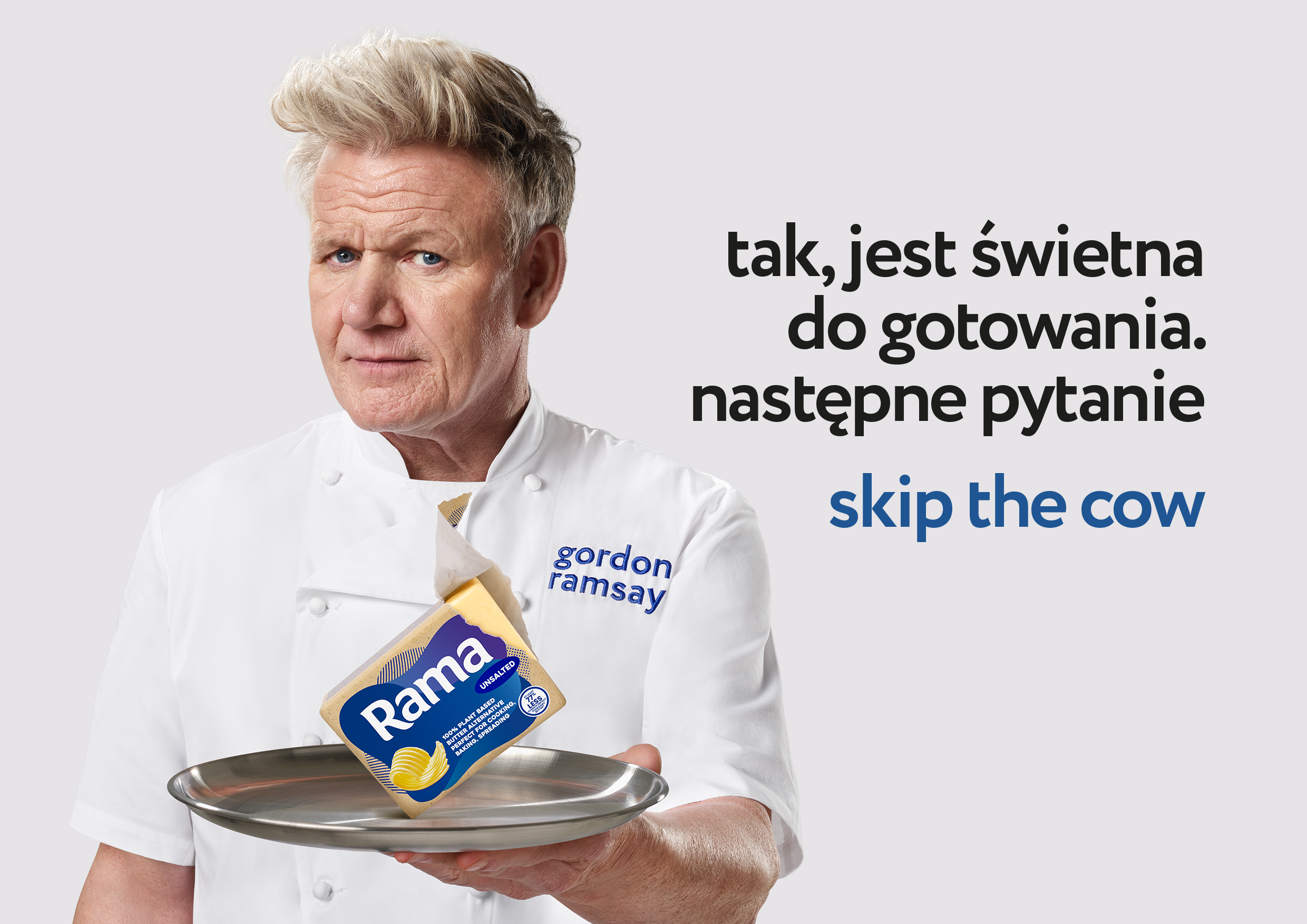 Gordon Ramsay we współpracy z marką “Rama” pokazuje jak urozmaicić gotowanie i pieczenie