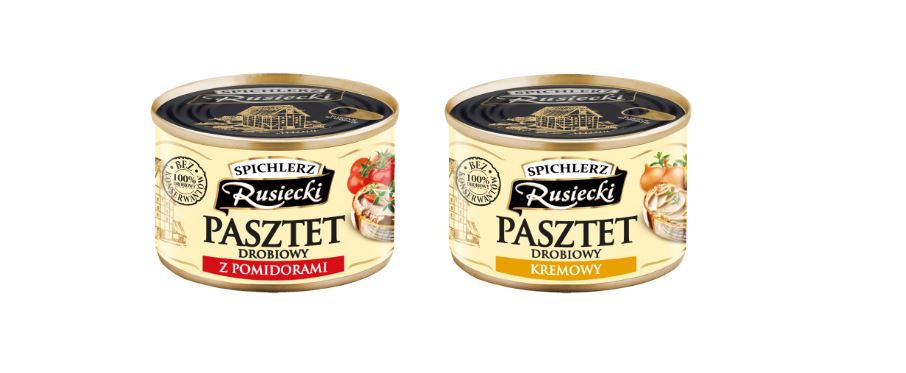 Nowe pasztety 100 % drobiowe od Spichlerza Rusieckiego