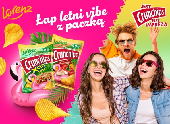 Crunchips z nową edycją limitowaną w wakacyjnej odsłonie