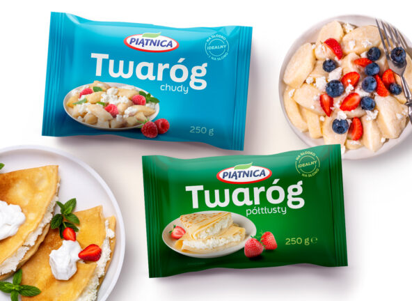Piątnica promuje twarogi. Nowość w kostce i bestsellerowy klinek w kampanii ogólnopolskiej