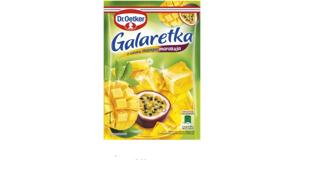 Galaretka smak mango-marakuja