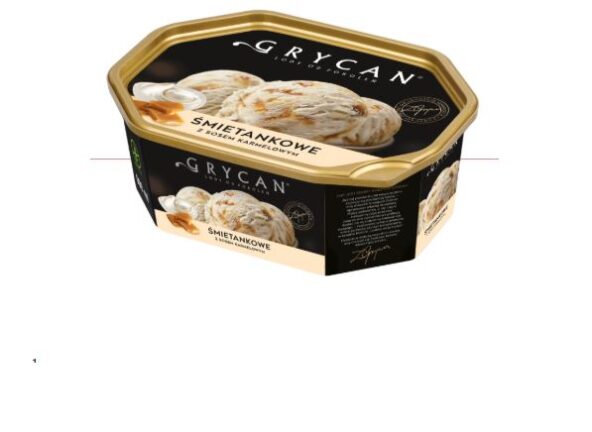 Lody Śmietankowe z sosem karmelowym