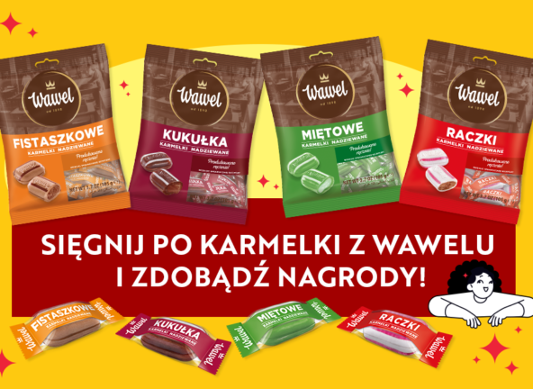 Letnia promocja karmelków Wawel – słodkie nagrody dla konsumentów