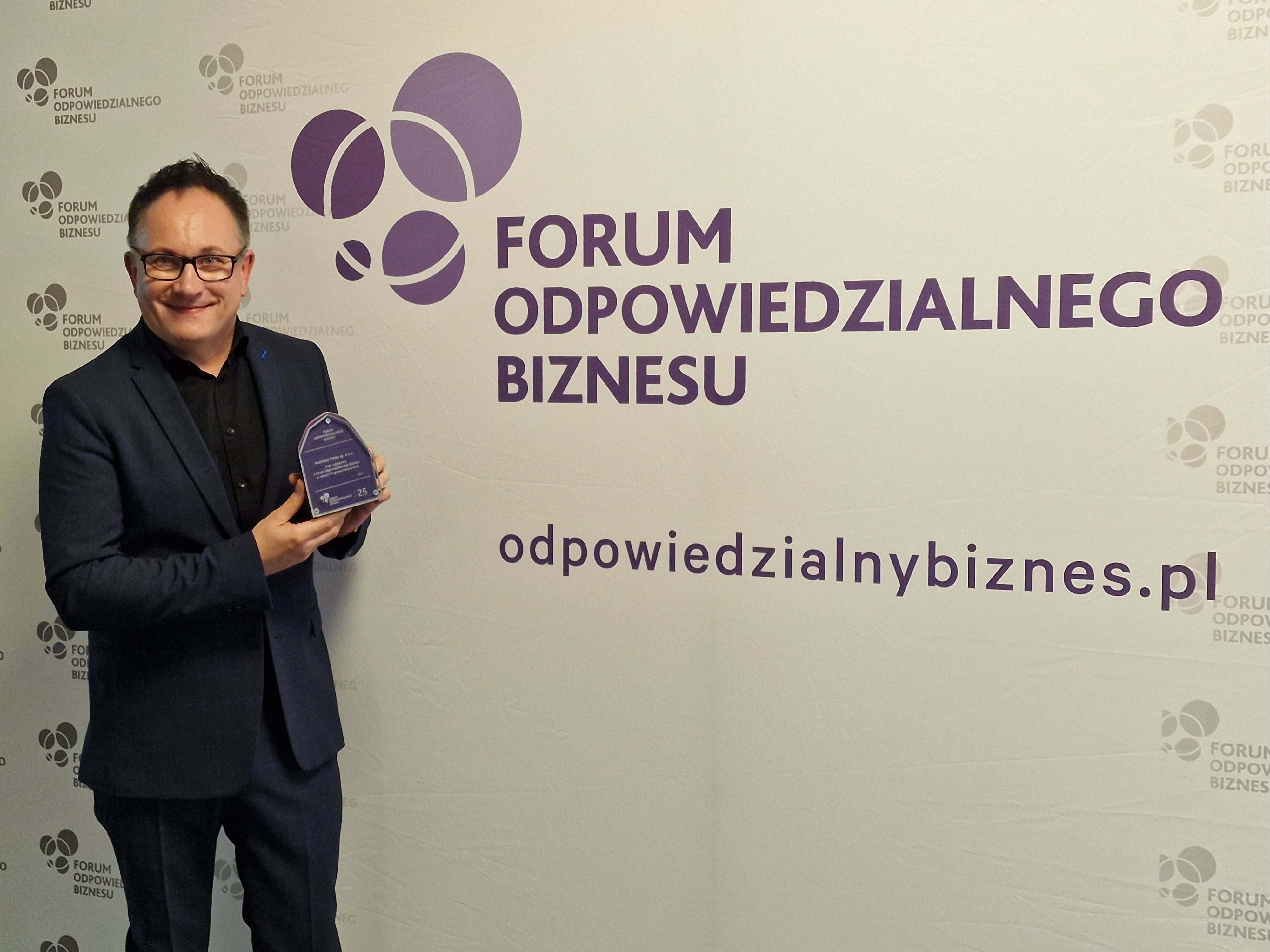 Dobre praktyki Hochland Polska docenione przez Forum Odpowiedzialnego Biznesu