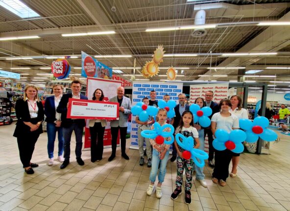 Fundacja Auchan wspiera kluczowe inicjatywy społeczne na rzecz lokalnych społeczności