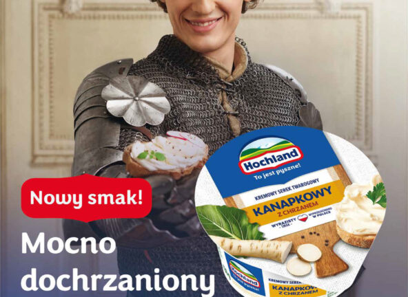 Hochland Kanapkowy z chrzanem!