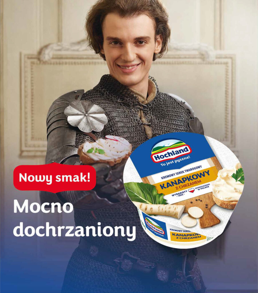 Hochland Kanapkowy z chrzanem!