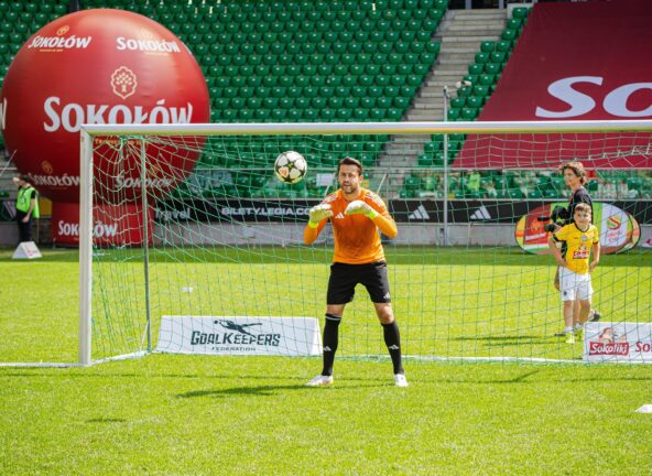 Sokołów z Łukaszem Fabiańskim promuje zdrowy styl życia. Czwarty finał Sokoliki Cup