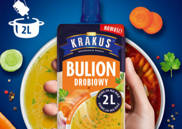 Wygodna i pyszna porcja na raz – buliony w tubce od Krakusa